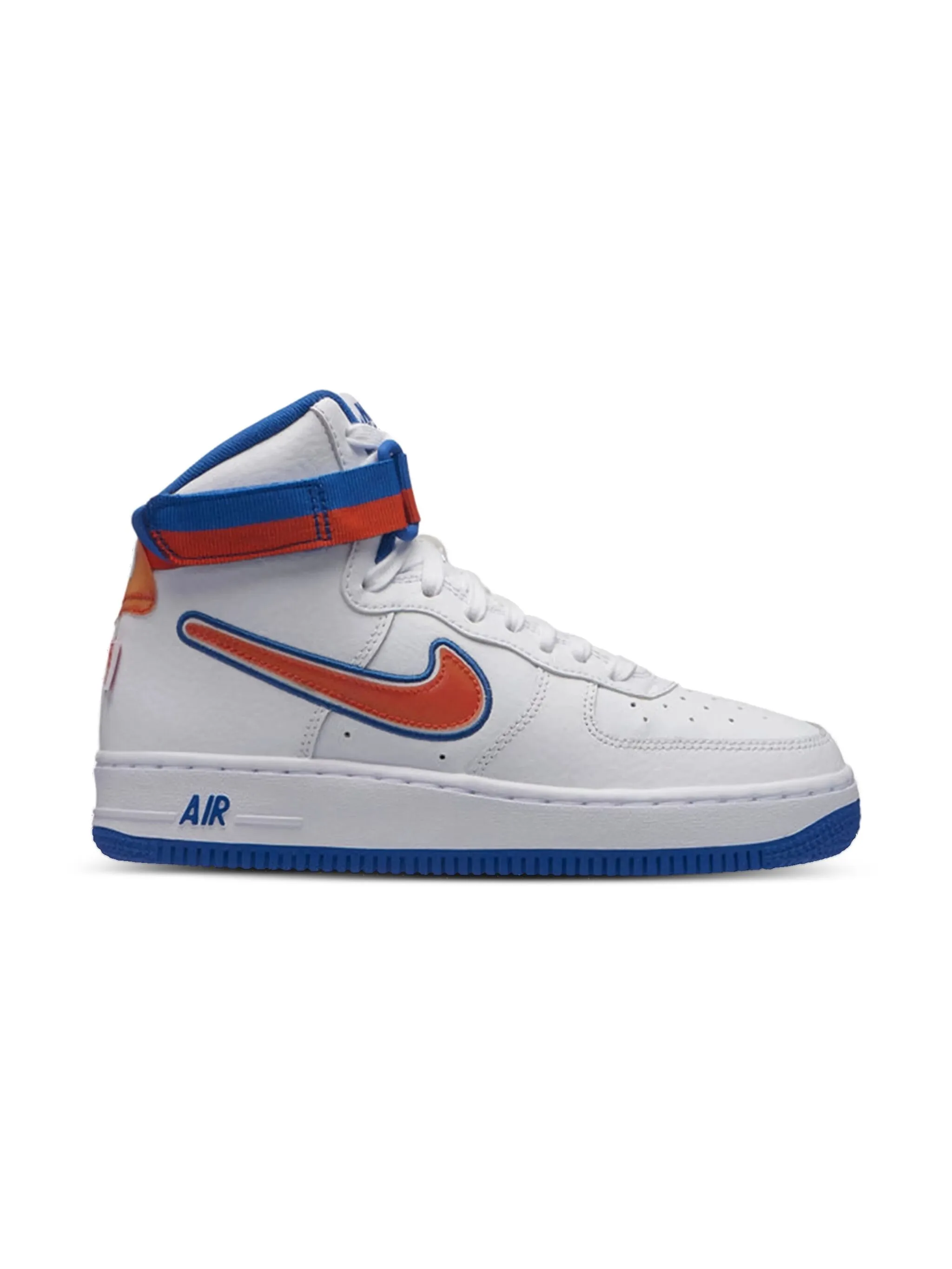 

Кроссовки Air Force 1 LV8 Sport Knicks Mid Night Navy / University Nike Kids, белый