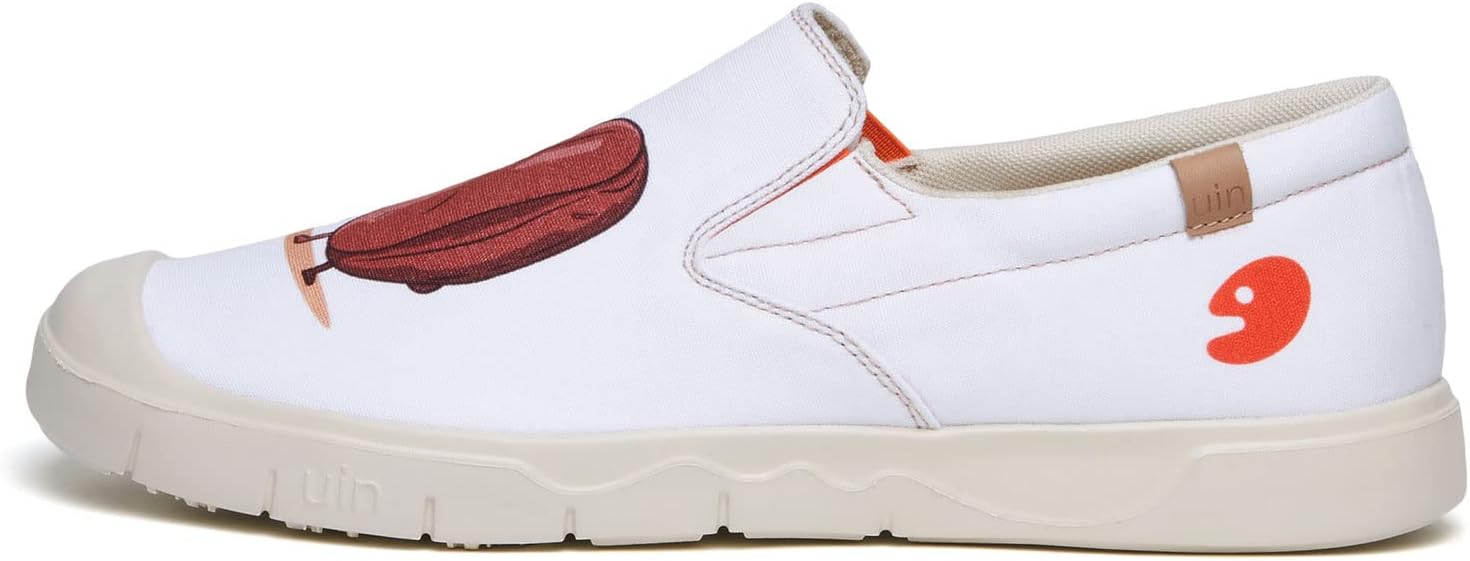 

Мужские модные кроссовки UIN Легкие прогулочные повседневные слипоны Комфортные тканевые с художественной росписью для путешествий Кадис, Cadizⅰ-fresh Coffee-canvas