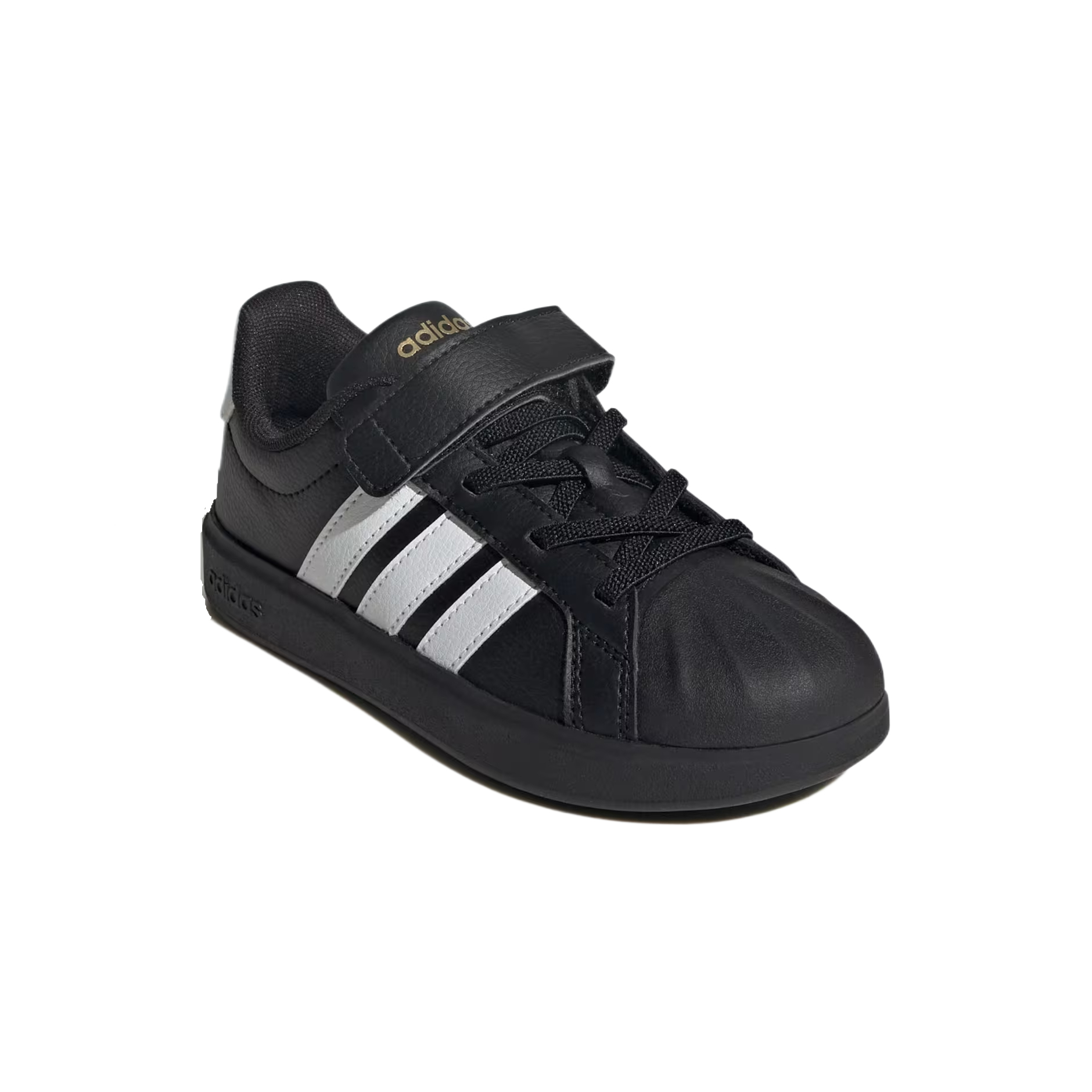 Street Talk Low top детские скейтбординг кроссовки Adidas, черный — фото 4