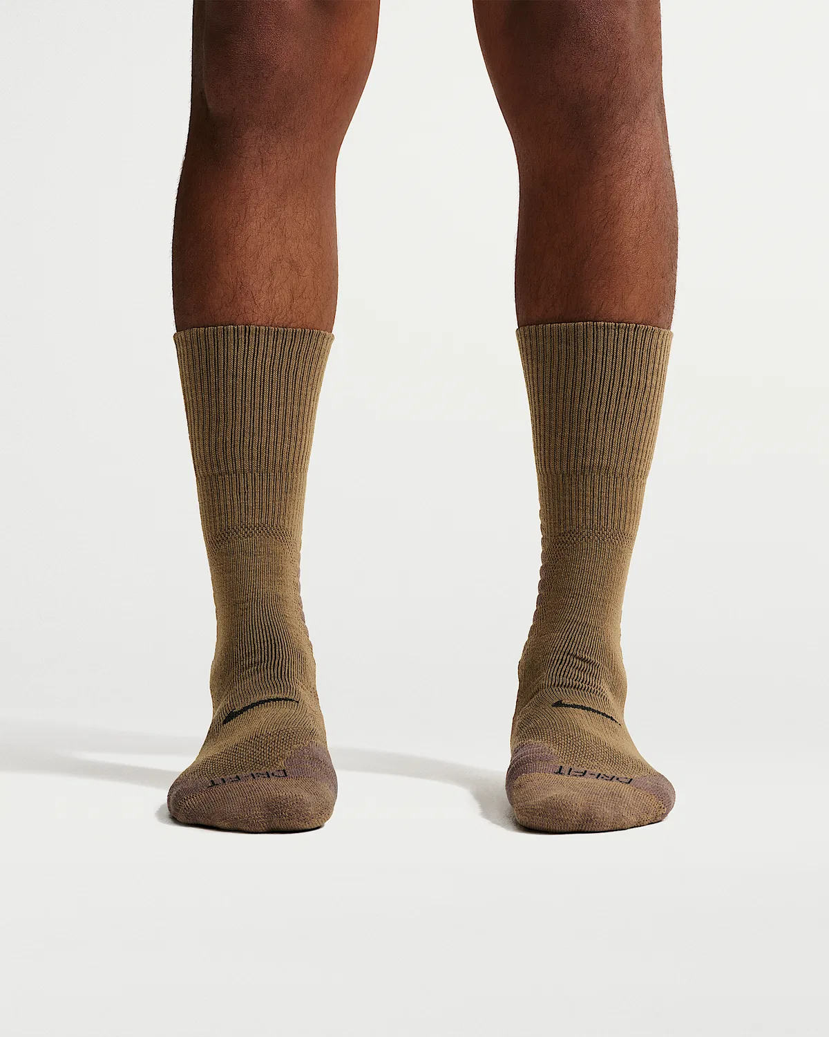 Nike Outdoor Утепленные носки-гольфы (1 пара), Lichen Brown/Ironstone/Black — фото 2