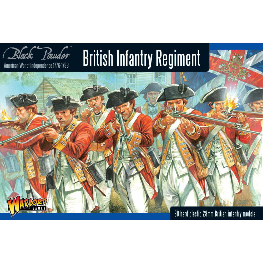 

Миниатюра Warlord Games Black Powder: American War of Independence - British Infantry Regiment