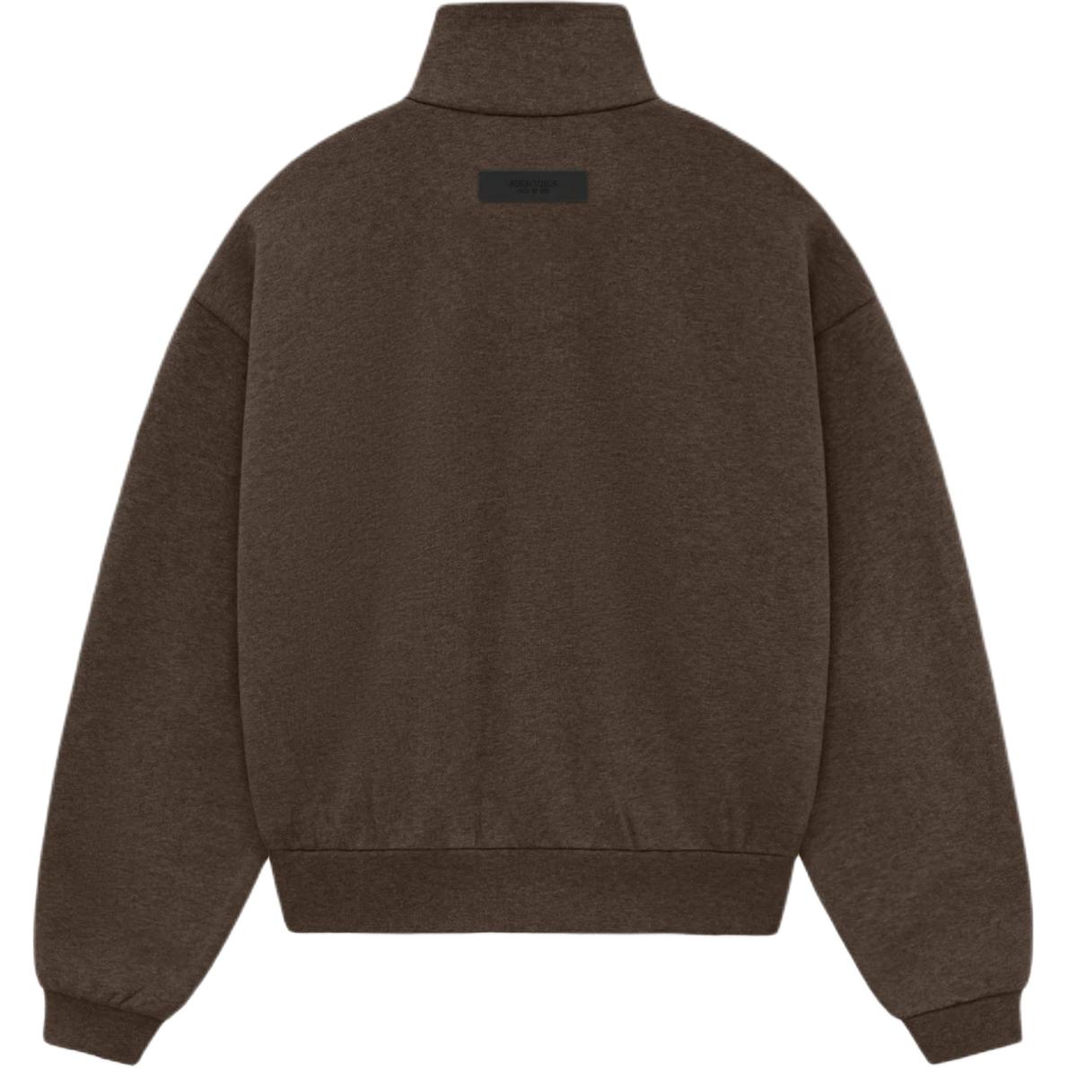 Fear Of God Essentials Куртка женская с молнией, Heather Wood — фото 3