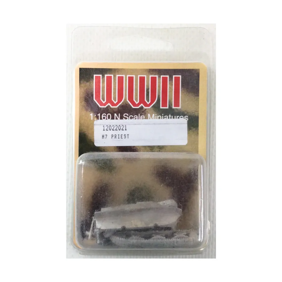 

M7 Жрец, WWII Miniatures (1:160)