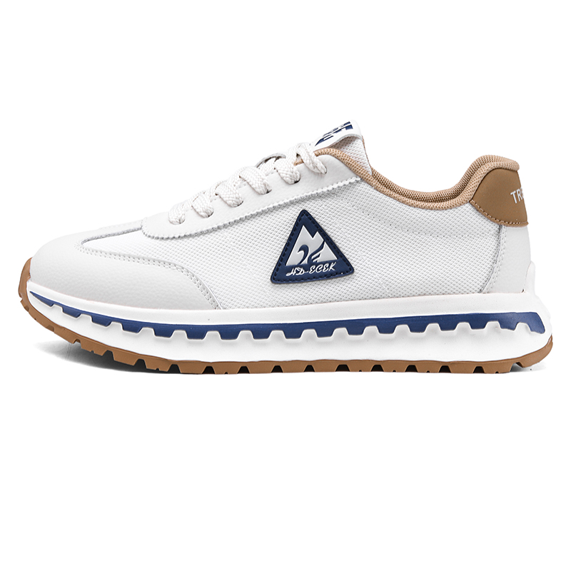 

Нескользящие износостойкие низкие повседневные туфли для мужчин AD, Beige Yellow Blue