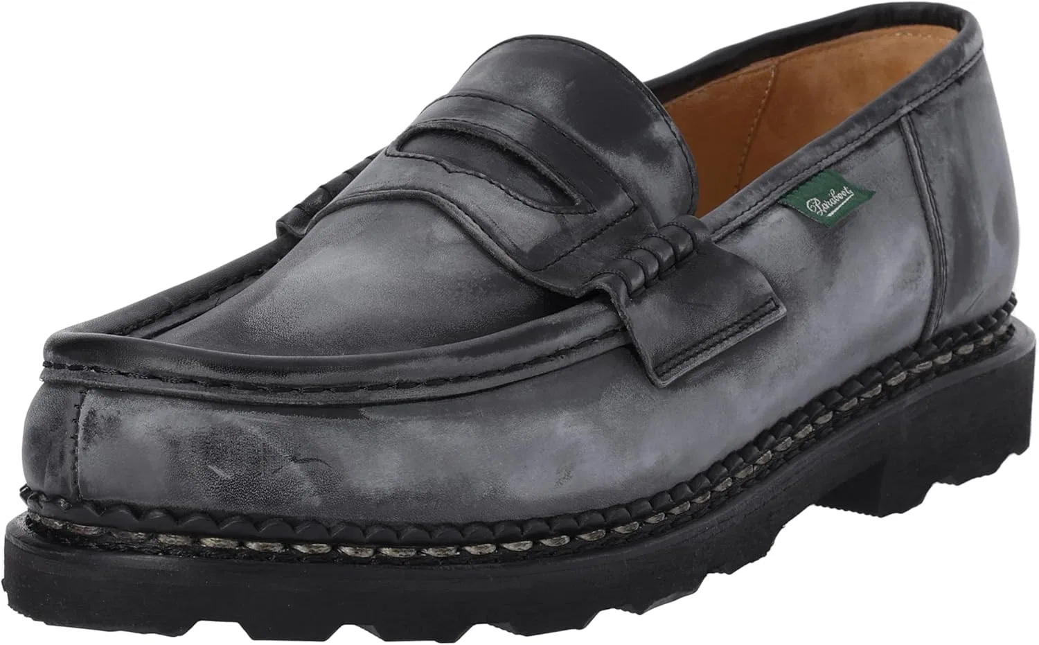 Мокасины Penny Loafer, Paraboot, черный Paraboot(パラブーツ)