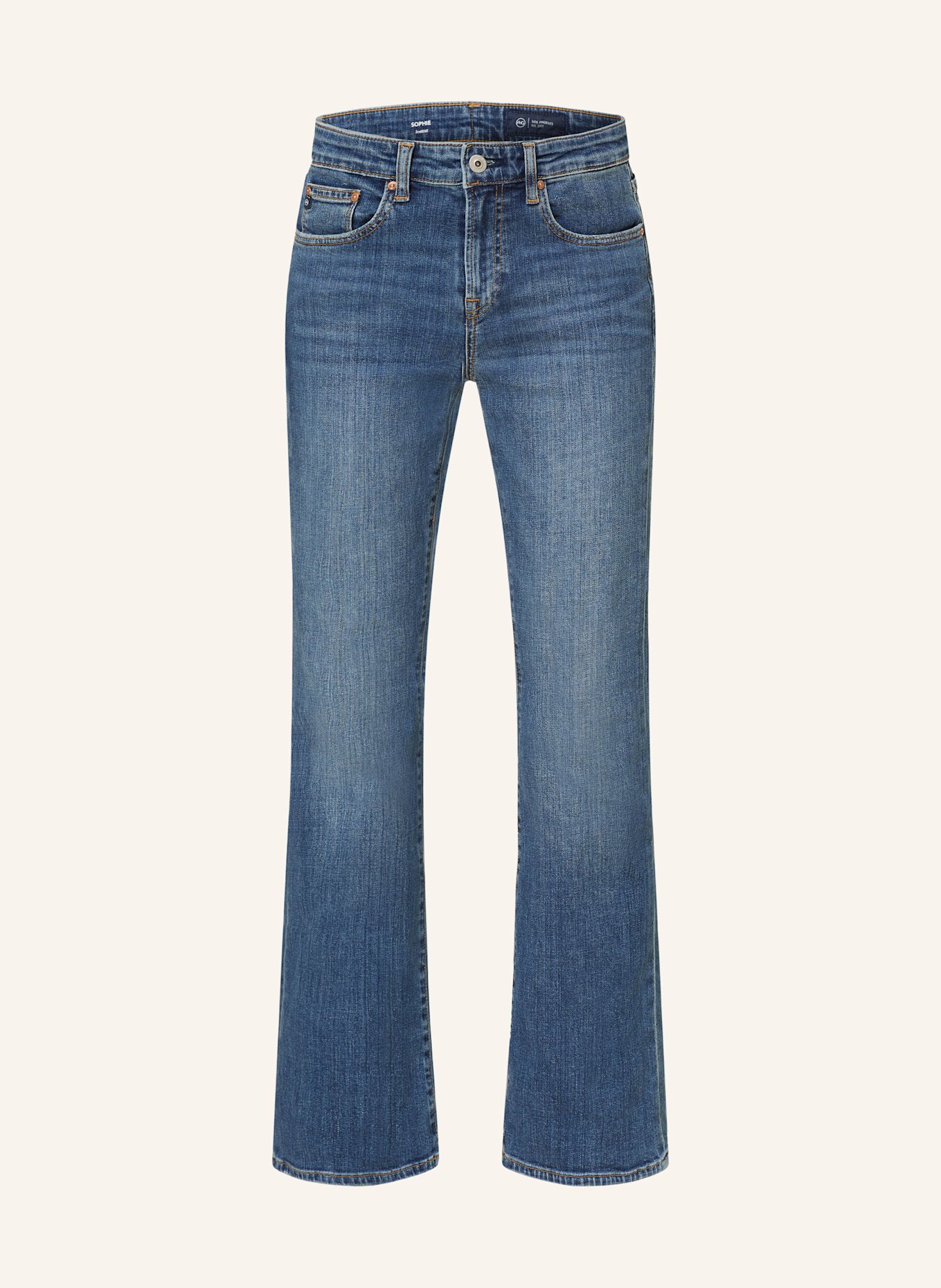 

Джинсы Bootcut Софи Ag Jeans, мультиколор