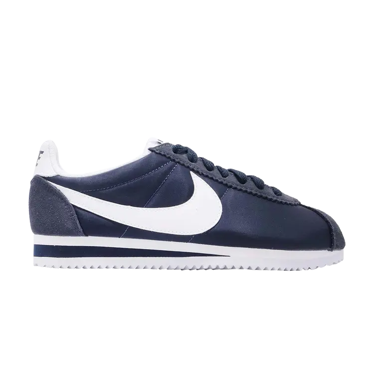 Кроссовки Nike Wmns Classic Cortez Nylon 'Obsidian', синий