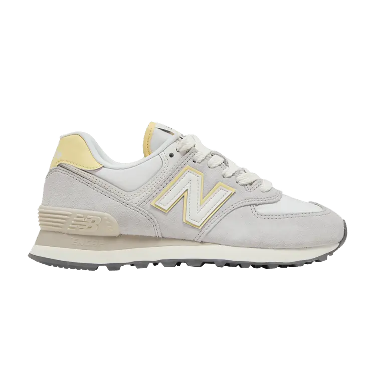 Кроссовки New Balance Wmns 574 'Grey Matter Maize', серый