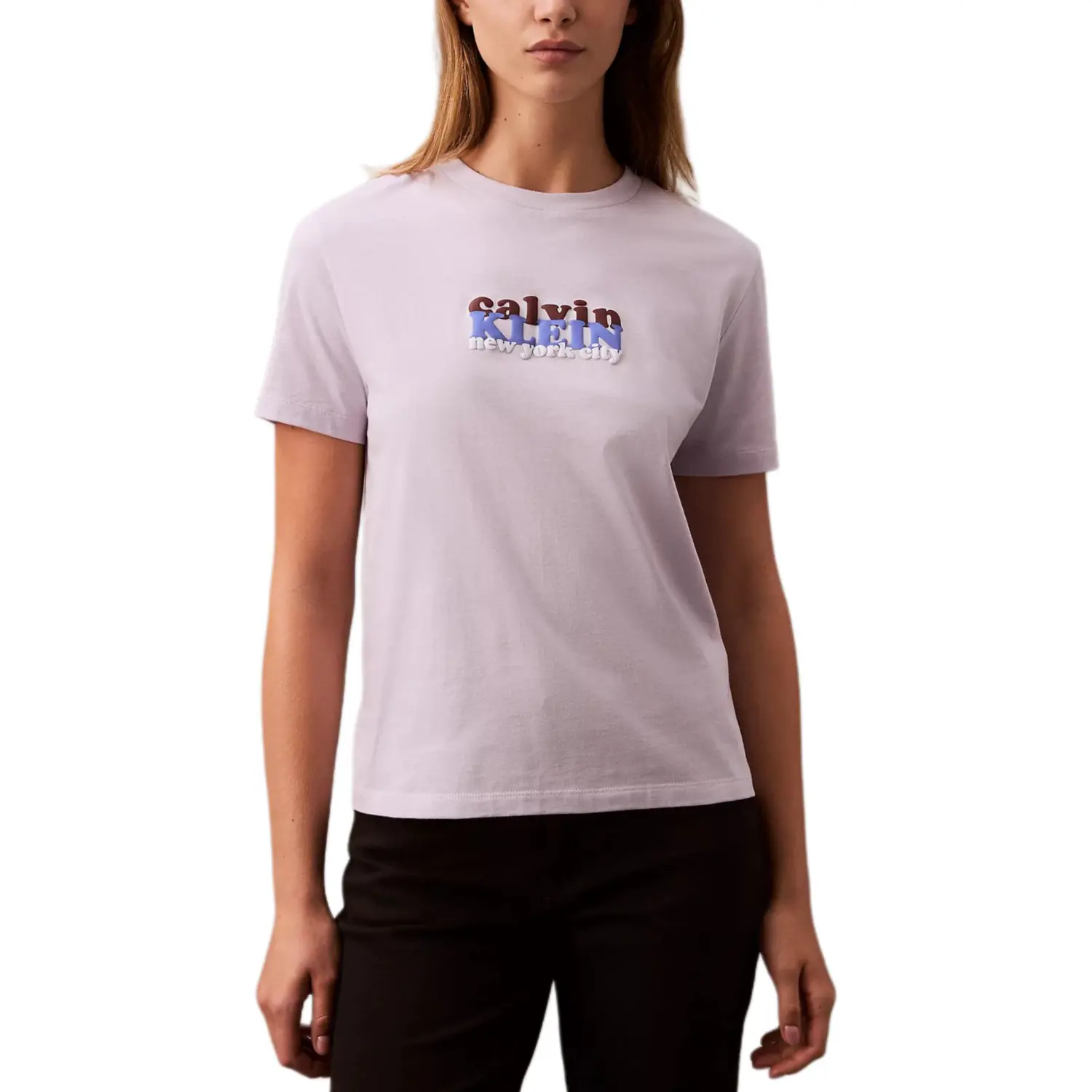 

Calvin Klein Фиолетовая футболка Women's Purple, Фиолетовый, Calvin Klein Фиолетовая футболка Women's Purple