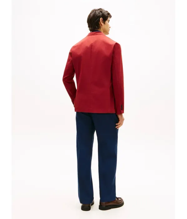 Элегантный жакет regular fit Tommy Hilfiger, красный — фото 3
