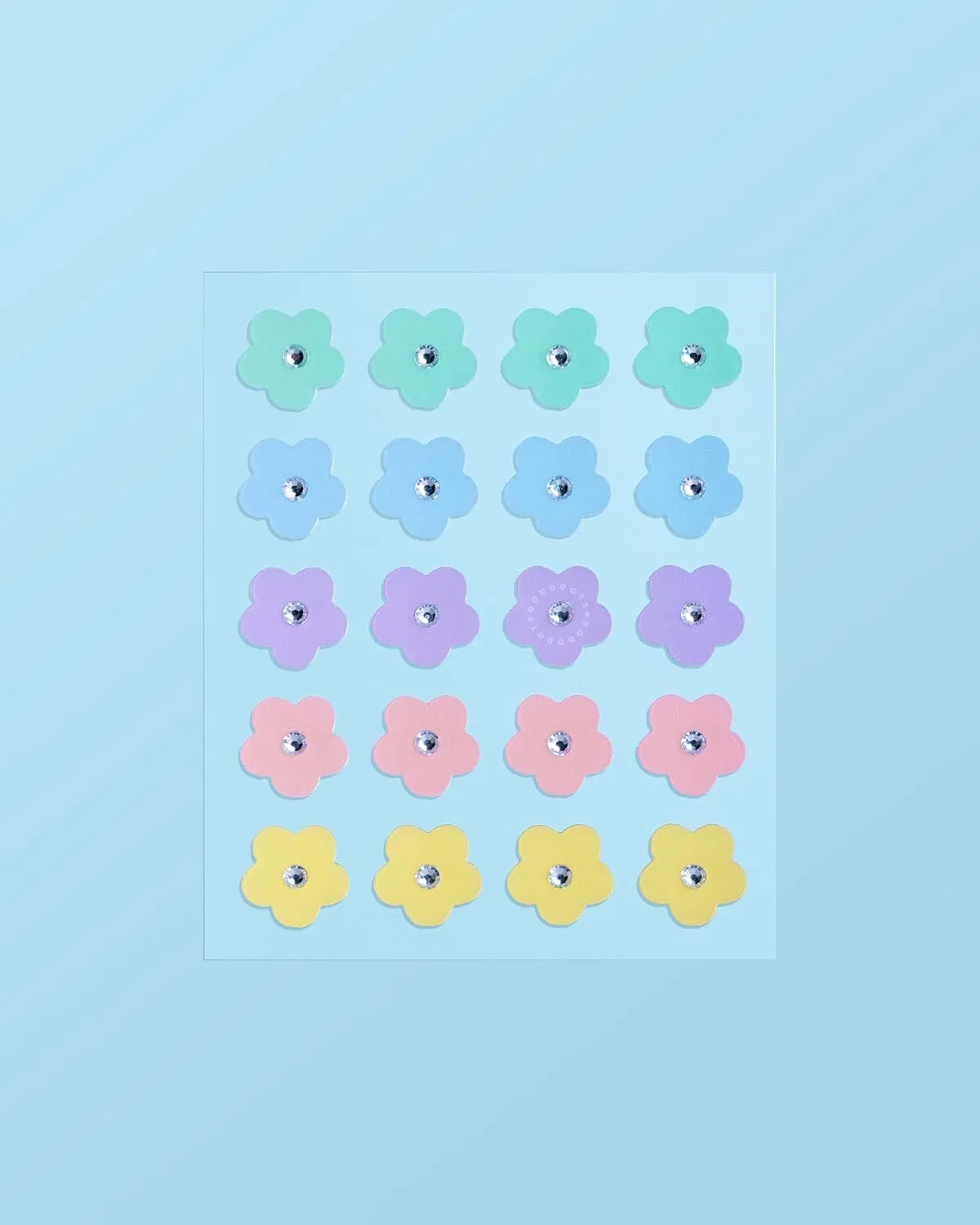 Патчи для лица Dododots Beauty Patch Spot Patch гидроколлоидные пастельные лепестки 20 шт — фото 2