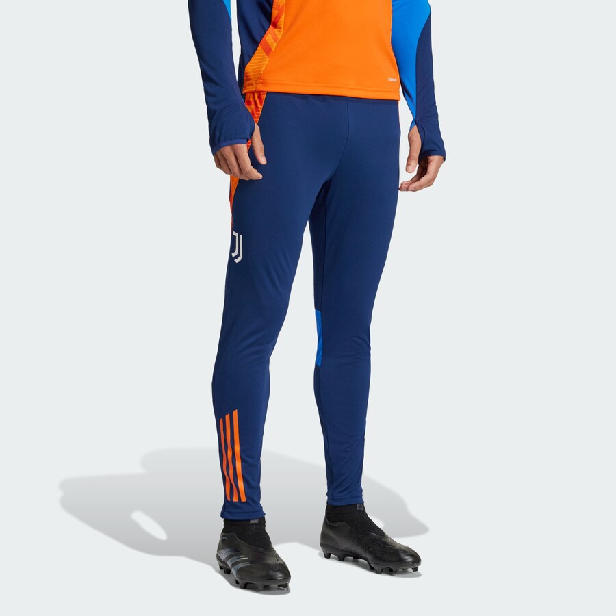 Зауженные тренировочные брюки ADIDAS PERFORMANCE Juventus Turin Tiro 24 Competition, цвет Azure/Dark blue — фото 2
