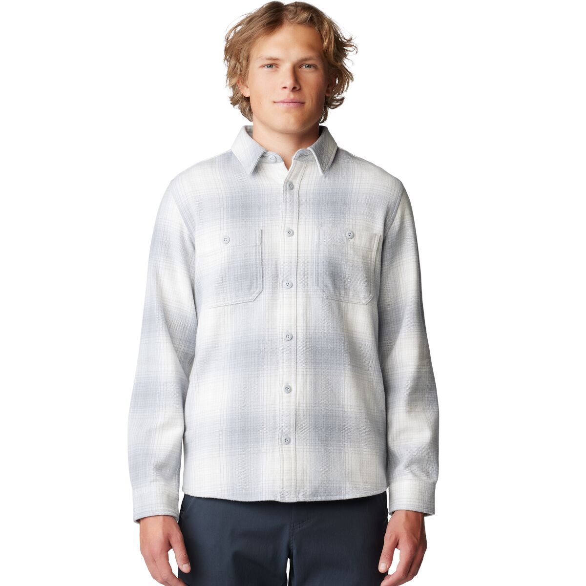 

Плюшевая рубашка с длинным рукавом Mountain Hardwear, цвет glacial ombre buffalo check print