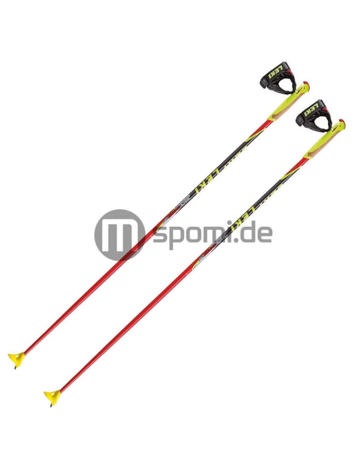 

LEKI лыжные палки красного цвета