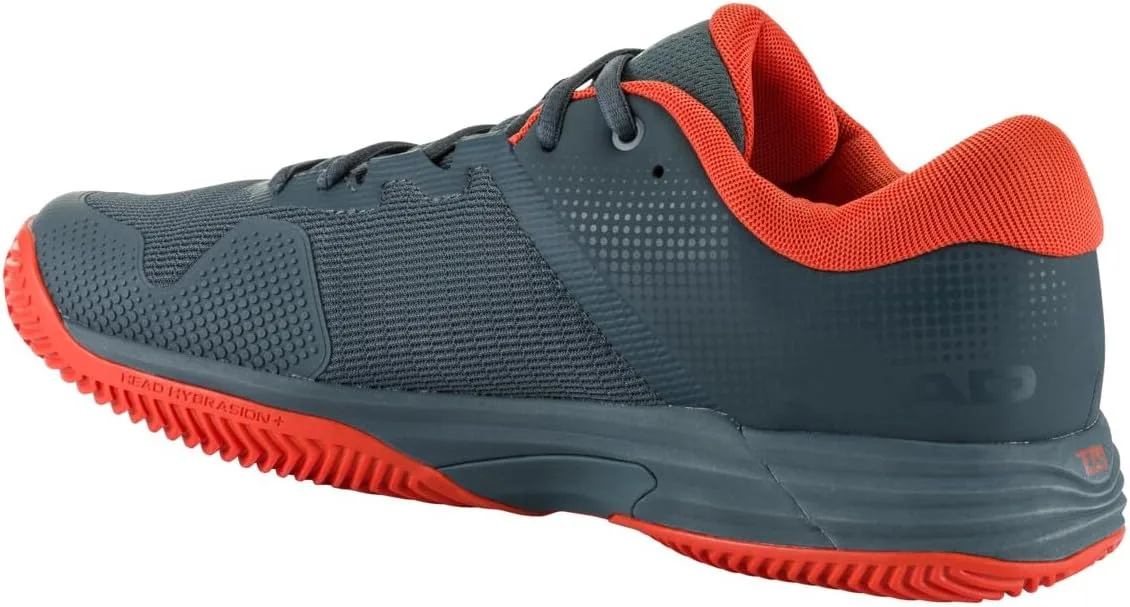 Мужские теннисные кроссовки Revolt Evo 2.0 Clay HEAD, серый оранжевый — фото 4