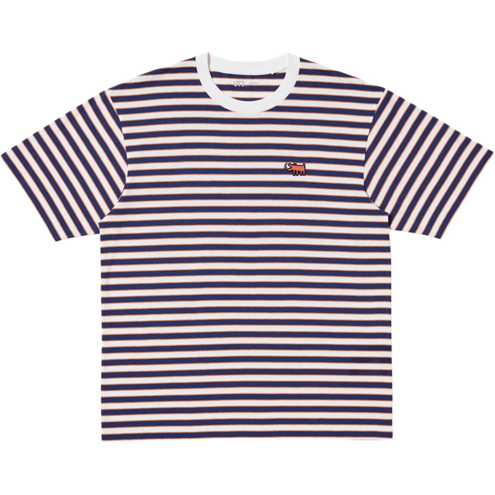 

Футболка мужская Keith Haring X Keith Haring FW25 UNIQLO, темно синий