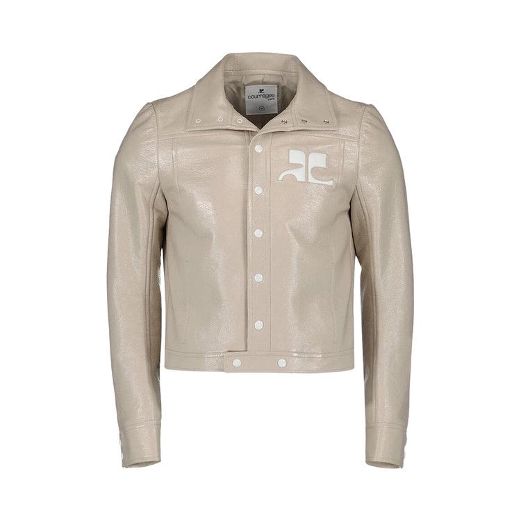 

Куртка Courrèges Reedition Vinyl Jacket, Mastic Grey