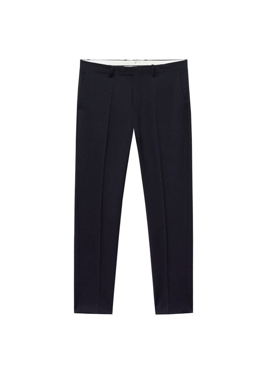 

Узкие брюки со складками MANGO MAN Turin, Night blue