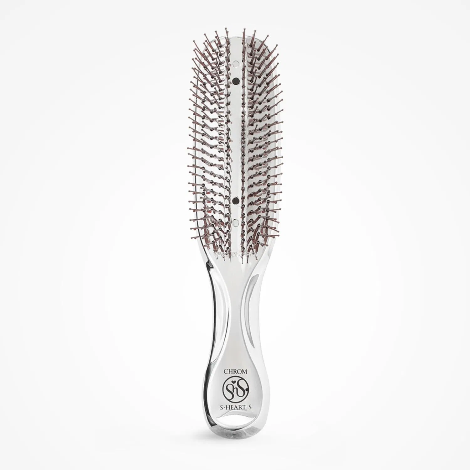 Массажная щетка для кожи головы S-HEART-S Scalp Brush Chrome Ｓ－Ｈｅａｒｔ－Ｓ
