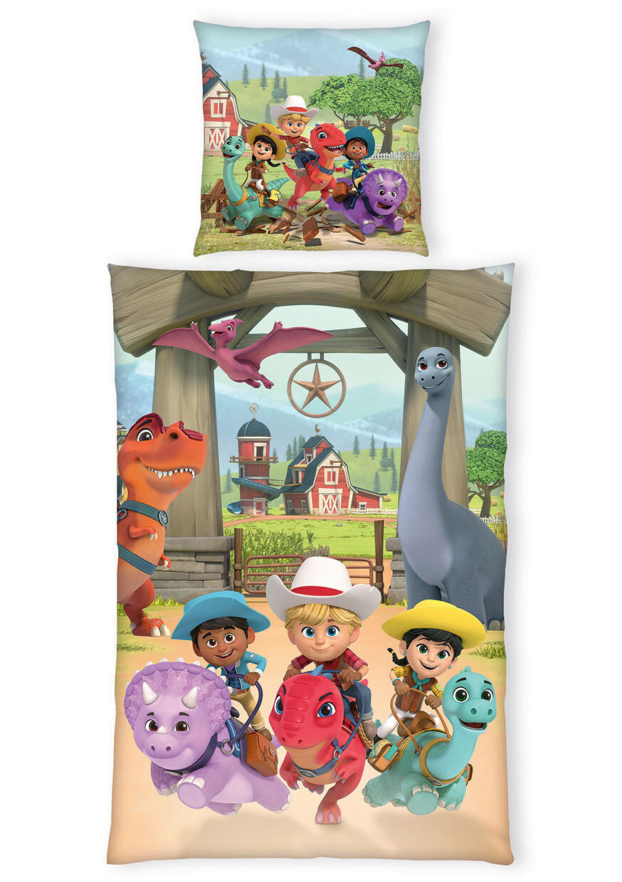

Молодежное Постельное отделение dino ranch renforce Herding, мультиколор