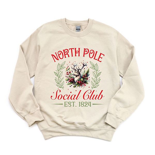 

Толстовка North Pole Social Club с оленем Simply Sage Market, Dust, Зеленый, Толстовка North Pole Social Club с оленем Simply Sage Market, Dust