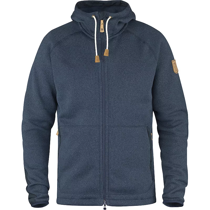 

Мужская флисовая толстовка Fjallraven Ovik, темно-синий