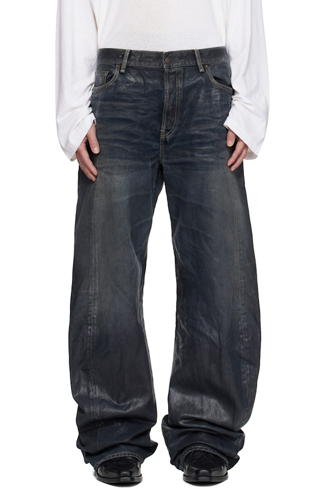 

Свободные джинсы 2006m Acne Studios, черный