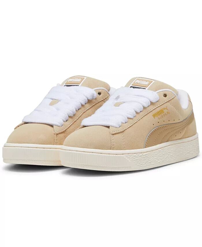 

Замшевые повседневные кроссовки Big Kids XL Skate от Finish Line Puma, бежевый