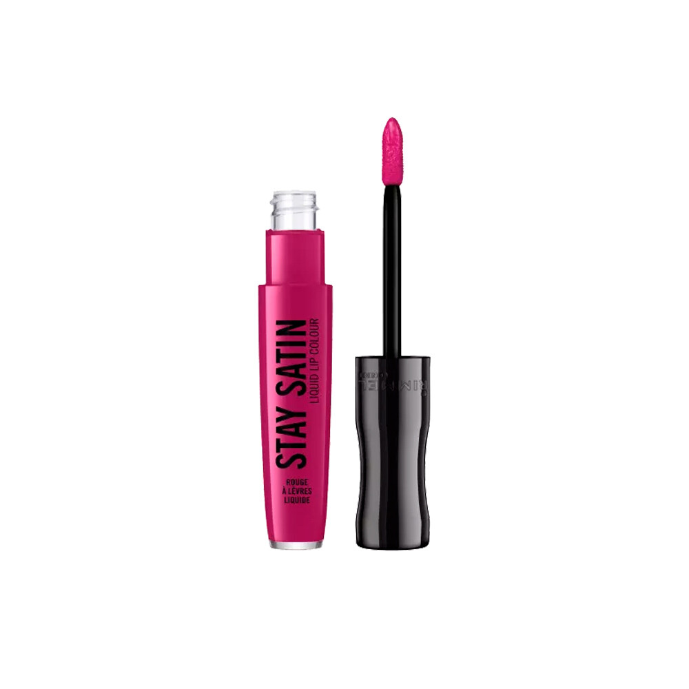 Губная помада Stay satin liquid lip colour Rimmel london, 5,5 мл, 430-for sure — фото 2