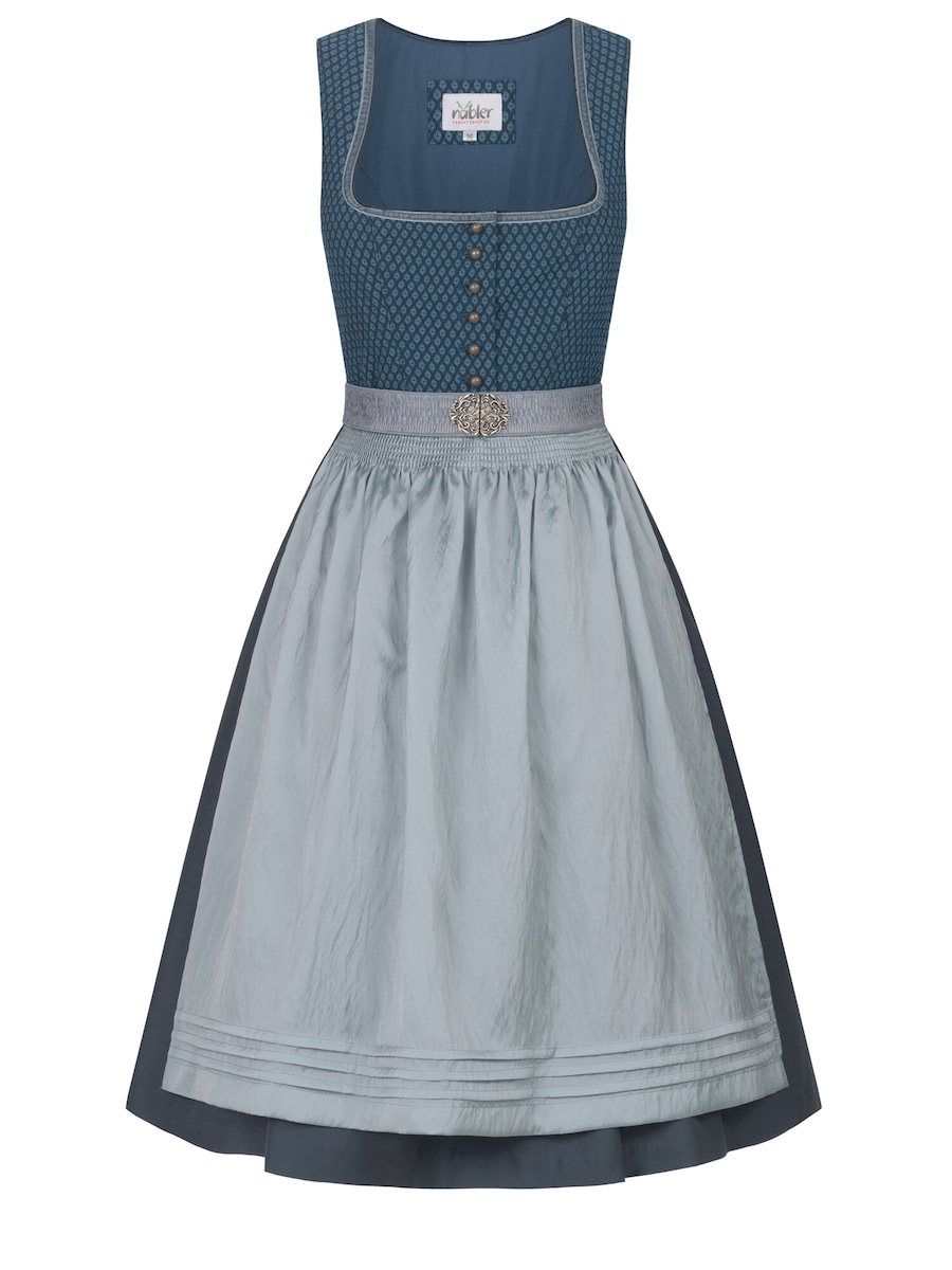 

Широкая юбка в сборку Trachtenhof Nübler midi Gudrun, синий