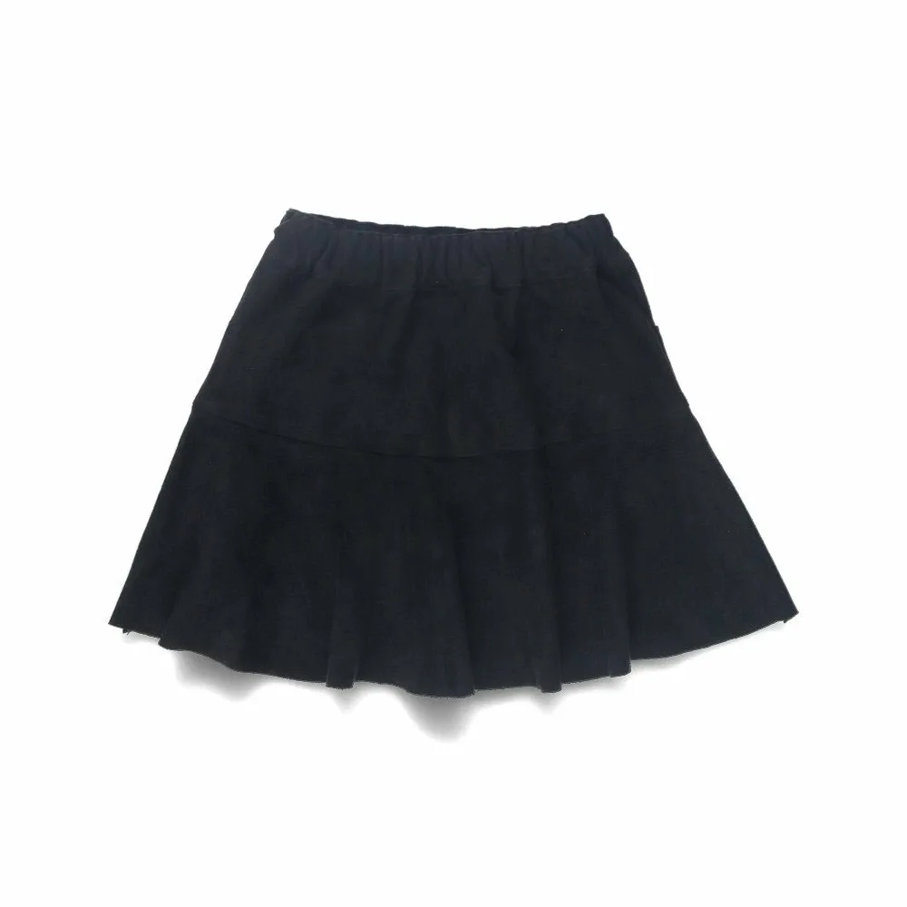 Замшевая юбка Branshes, black — фото 4