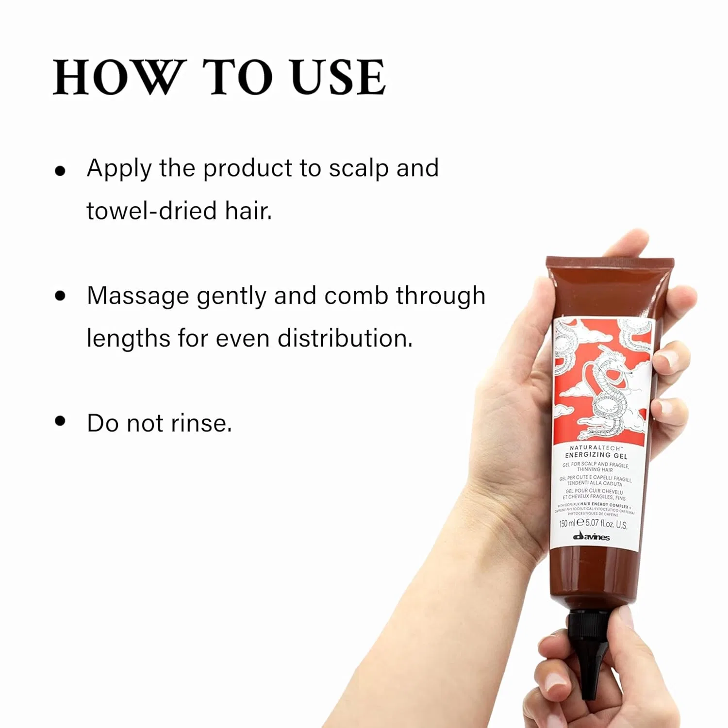 Энергетический гель «Natural Tech Energizing Gel» от Davines, 150 мл Davines — фото 4