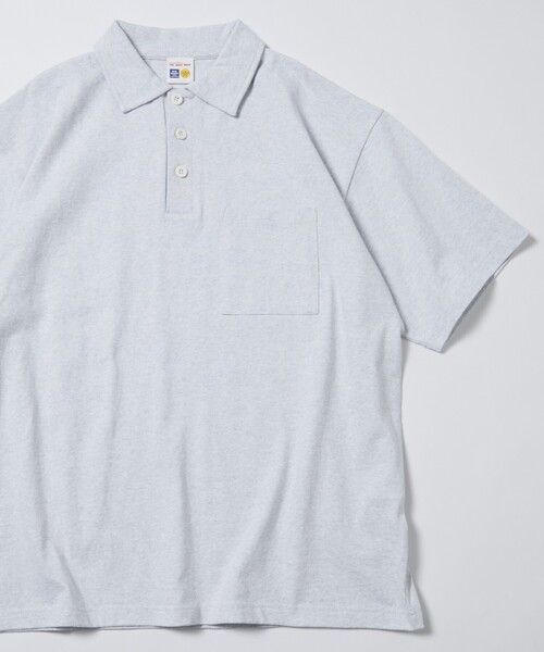 

Футболка-поло с коротким рукавом, плотная ткань (310 г) FREAK'S STORE, светло-серый