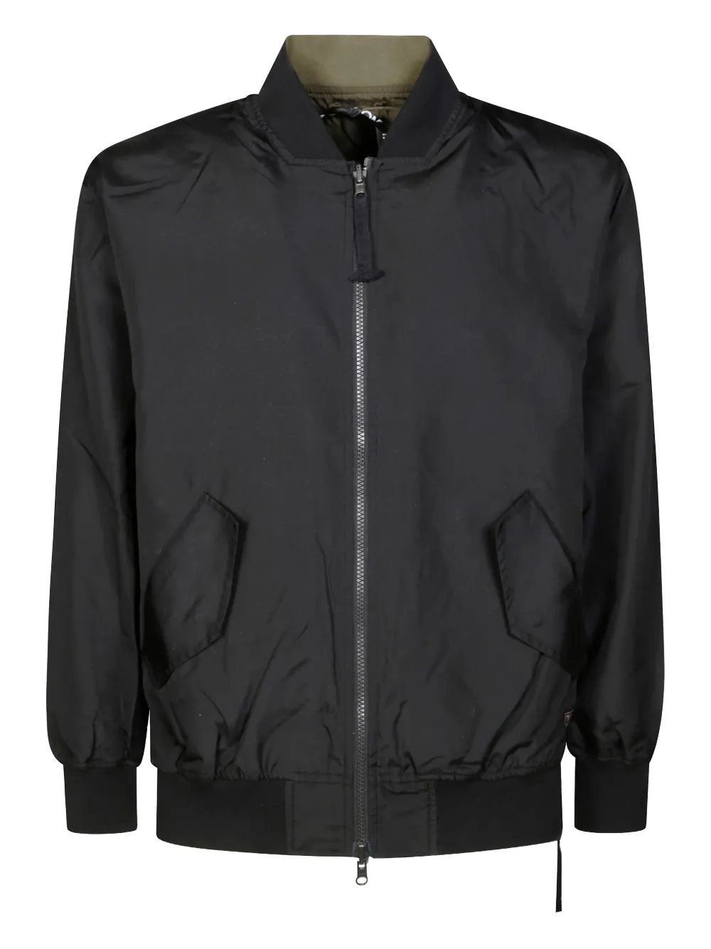 

Двусторонний бомбер на молнии Taion, черный