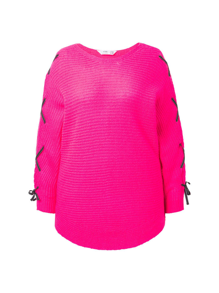 

Свитер неоново-ягодного цвета Angel of Style