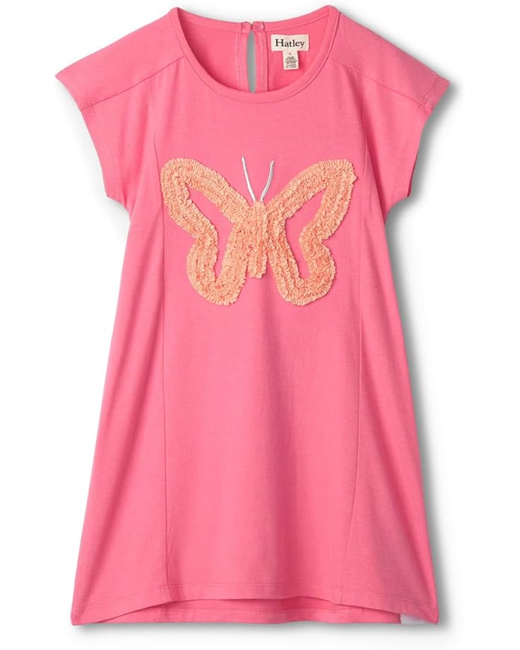 

Платье Hatley Kids A-Line Panel Dress, цвет Pink Butterfly