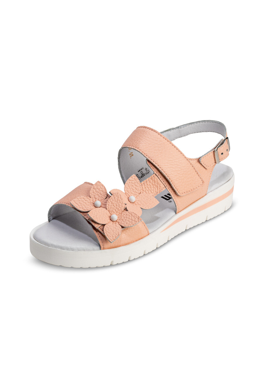 Сандалии VITAFORM Hirschleder, цвет coralpink