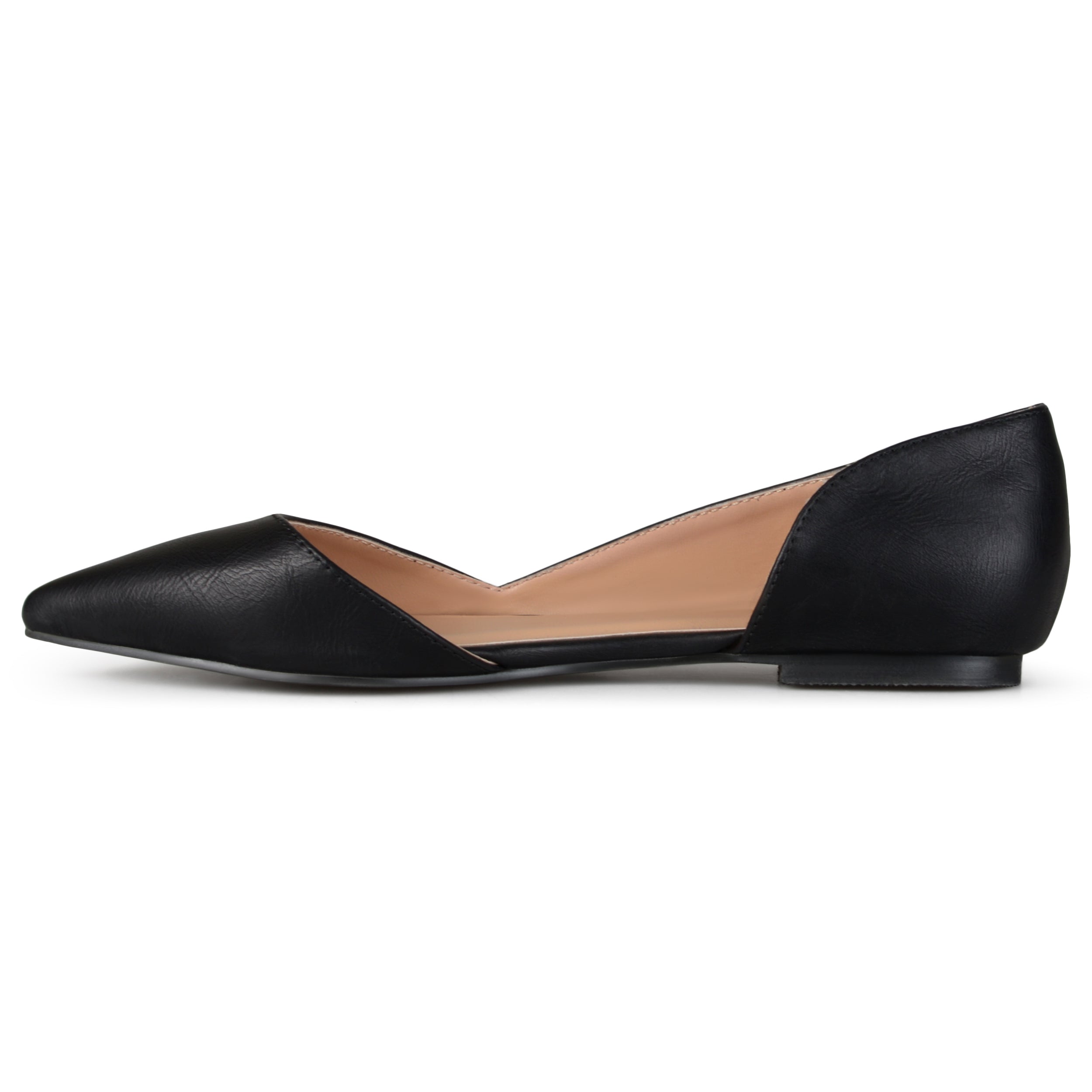 Journee Collection Женские Туфли-балетки Cortni Широкой Колодки, синий — фото 2