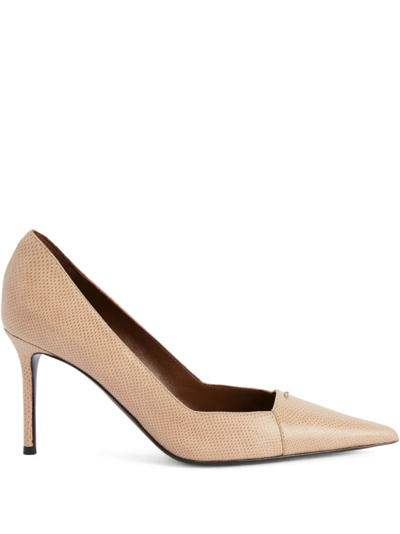 85-мм туфли Raquel Giuseppe Zanotti, нейтральный