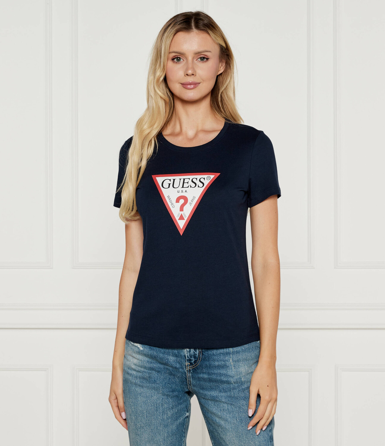 

Футболка GUESS Regular Fit, темно-синий