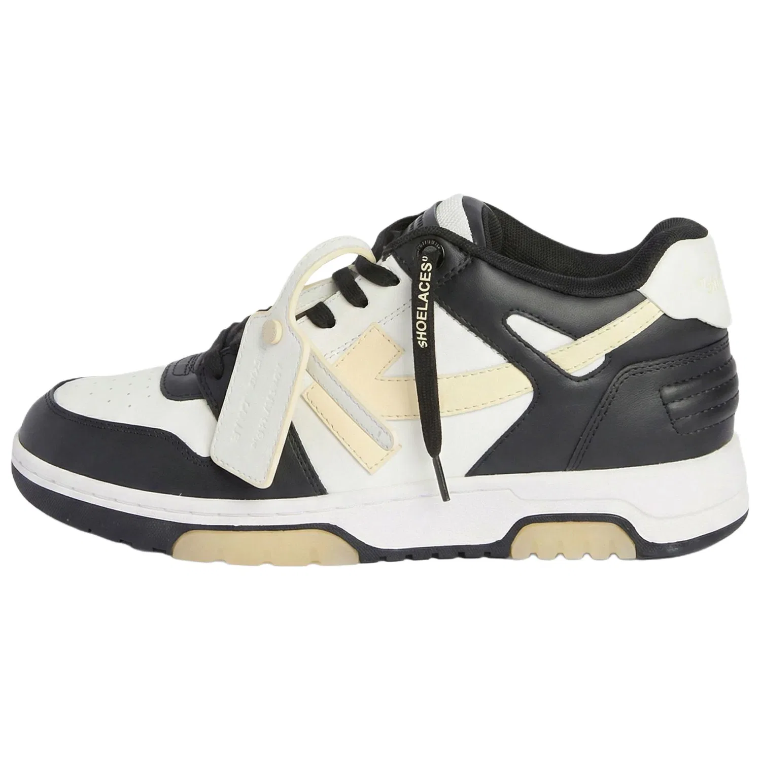 Кроссовки кеды Out Of Office Glow OFF-WHITE черные