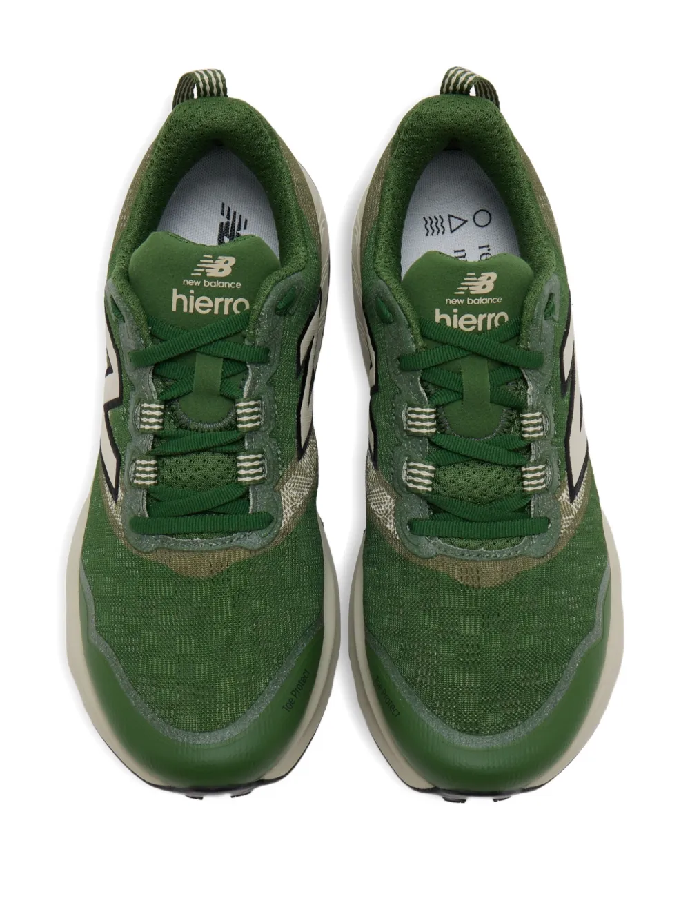 Кроссовки Fresh Foam X Hierro v9 New Balance, зеленый — фото 3