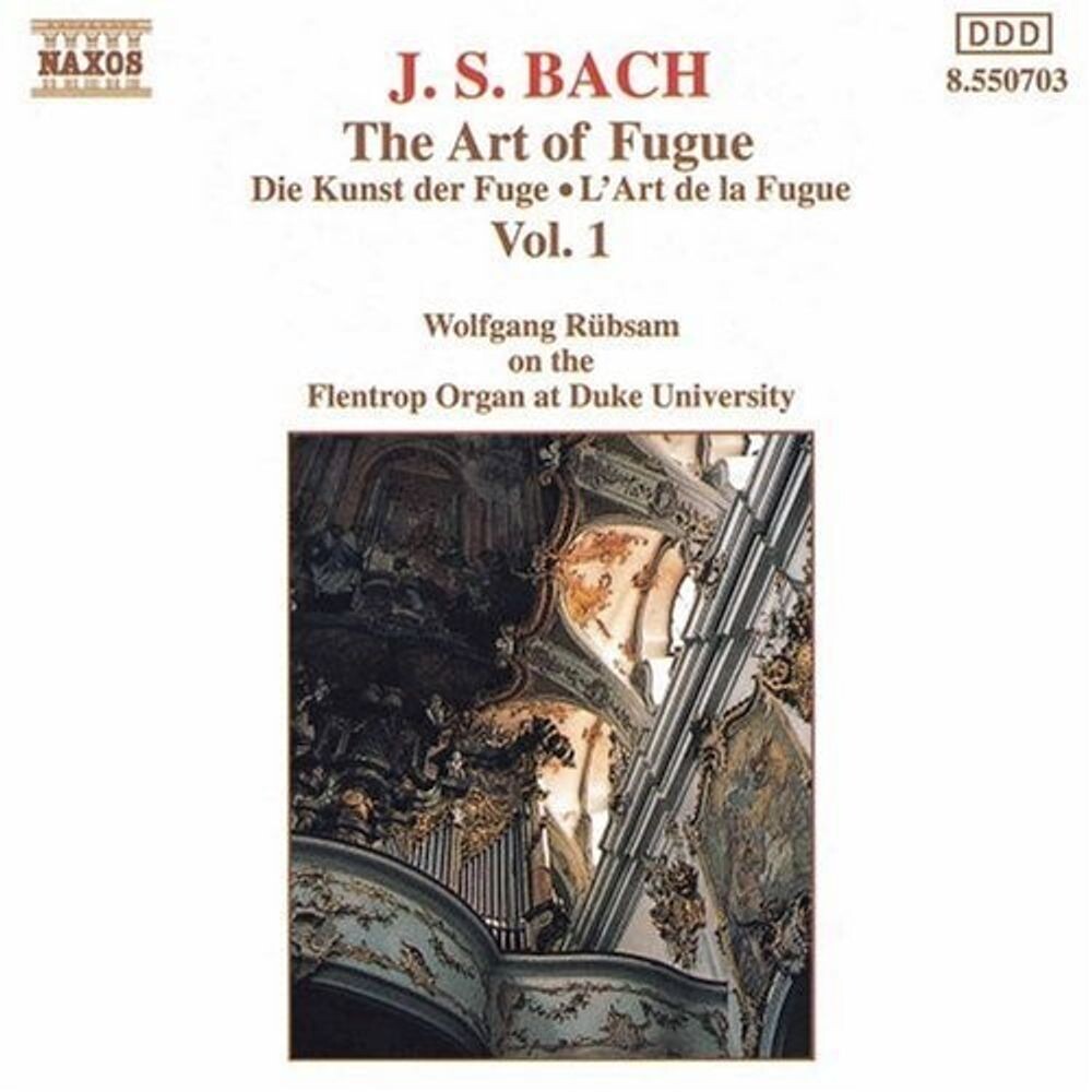 

Диск CD Art Of Fugue Vol. 1 - J.S. Bach