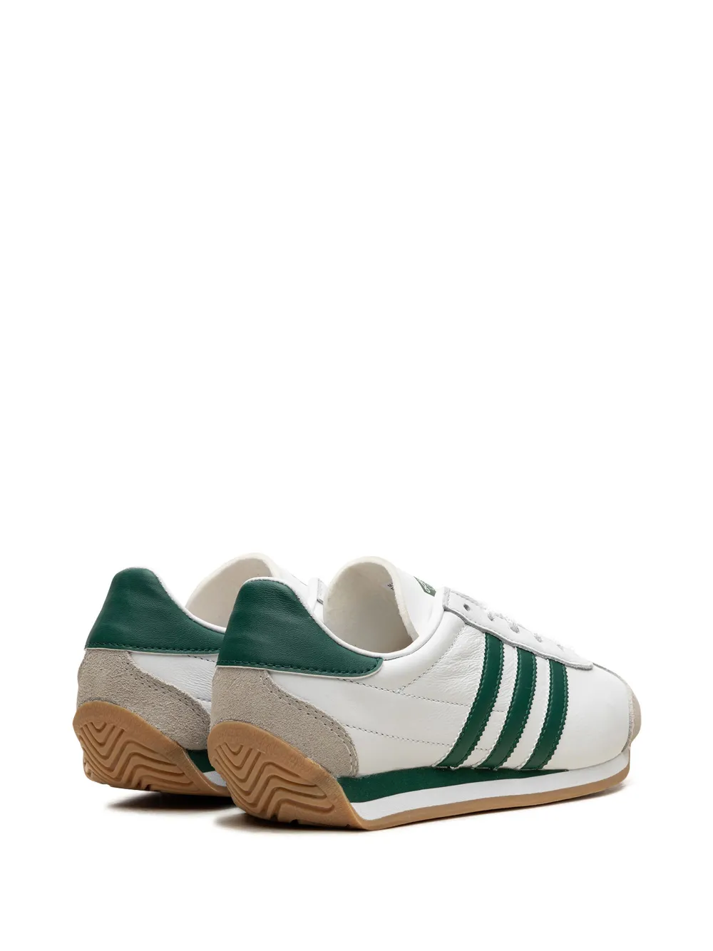 Кроссовки Country White/Green Adidas, белый — фото 3