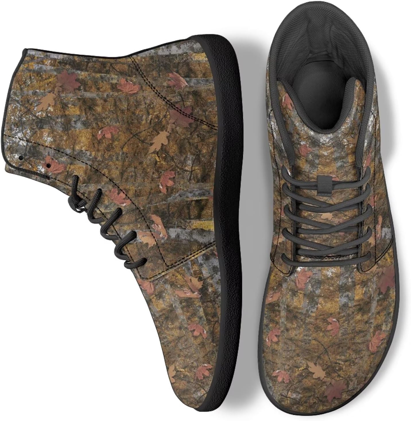 

Походные ботинки Binienty Unisex Barefoot для мужчин и женщин, с широким носком, Hunting Forest Tree