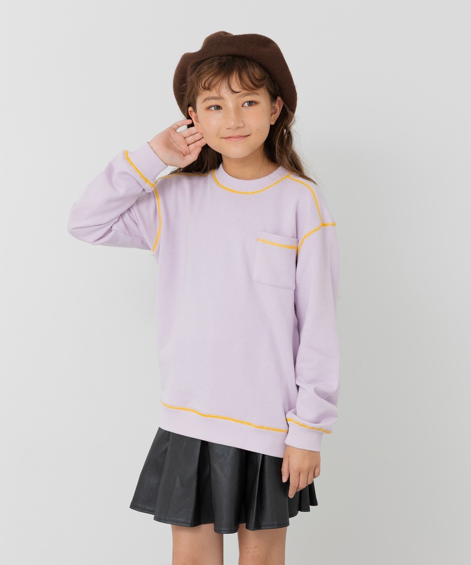 Свитшот, подобранный по цвету. Chil2, Lavender