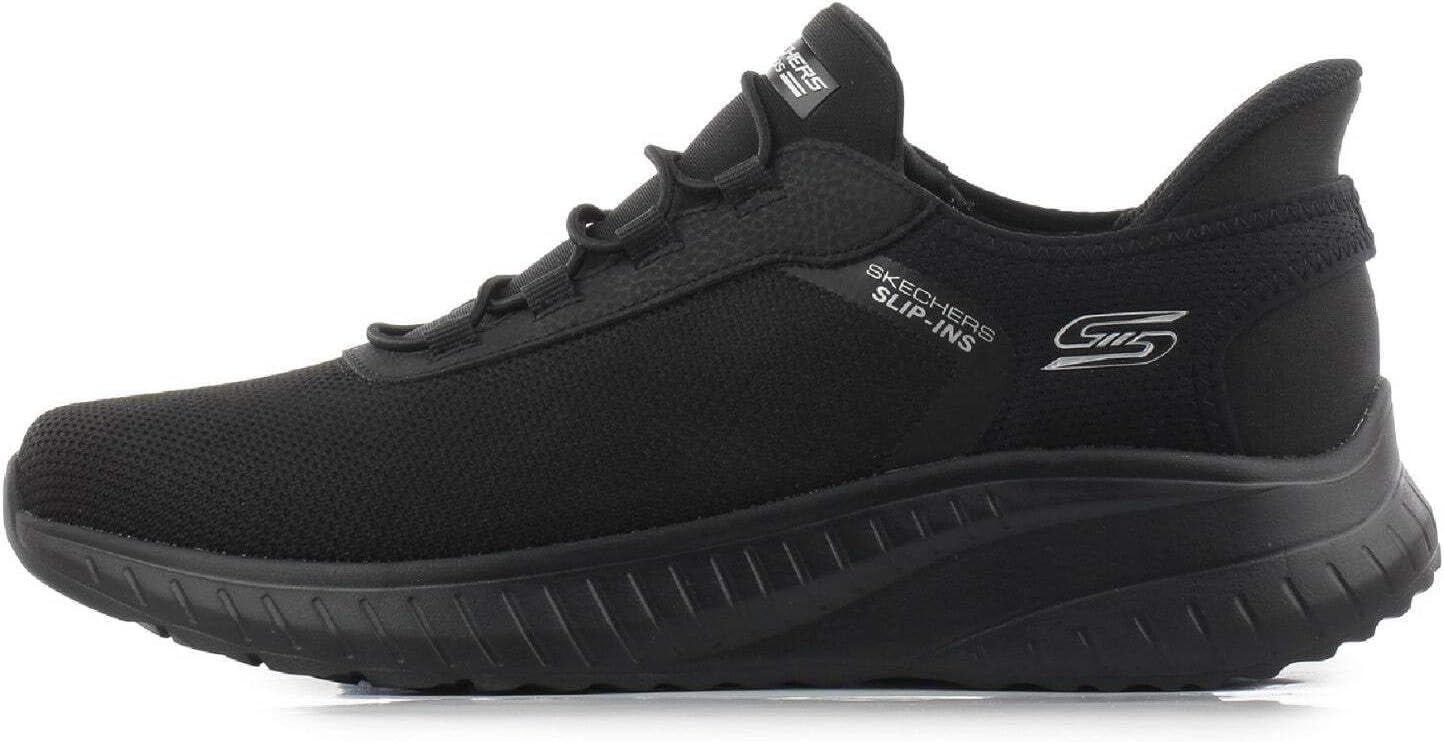

Мужские кроссовки Skechers Squad Chaos - Прочные слипоны для легкой ходьбы без использования рук, черный