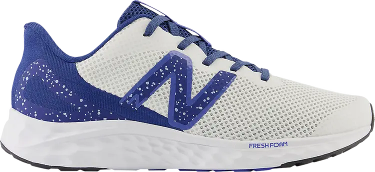 

Кроссовки Fresh Foam Arishi v4 Big Kid Wide 'White Marine Blue', белый