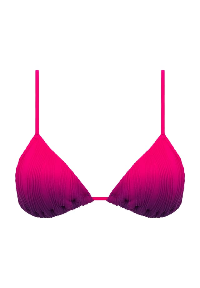 

Треугольный верх бикини без косточек Chantelle, цвет sunset tie & dye