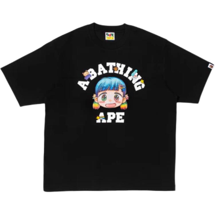 

MR. LIANMINGKUAN Mr. Collaboration FW25 Футболка Мужская A BATHING APE, черный